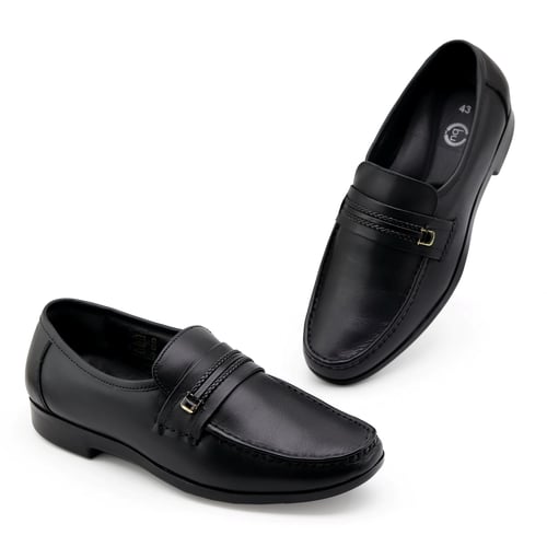 جزم هندي رسمي ساده جلد طبيعي