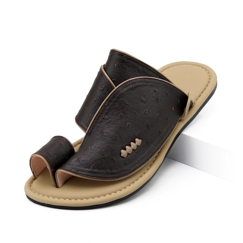 حذا شرقي جلد نعام موديل ايطالي