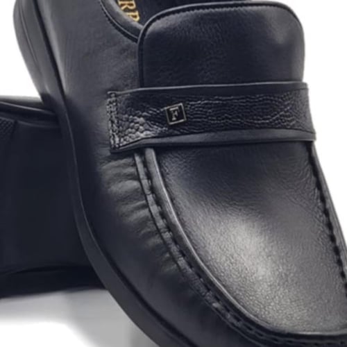 حذاء رسمي إيطالي الاصلي لون أسود