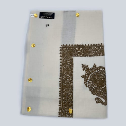 شال فل ترمه صوف كشميري