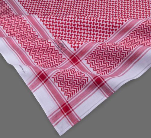 شماغ البسام ختم اسود انجليزي