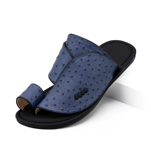 حذا شرقي جلد نعام موديل ايطالي