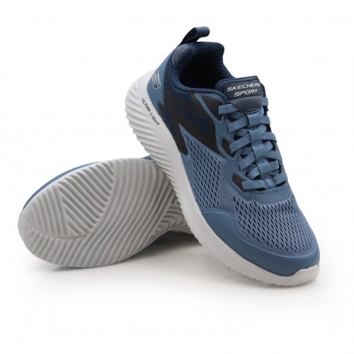 حذاء اسكتشرز سماوي موديل