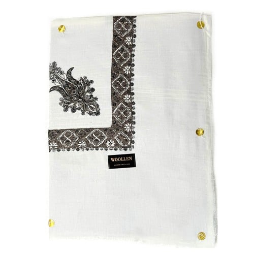 شال صوف كشميري لون