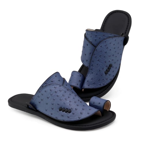 حذا شرقي جلد نعام موديل ايطالي