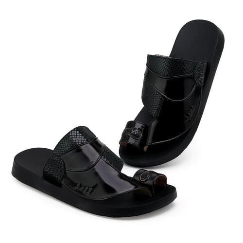 حذاء شرقي نفش اسود هندي