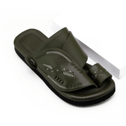 حذاء شرقي مطرز