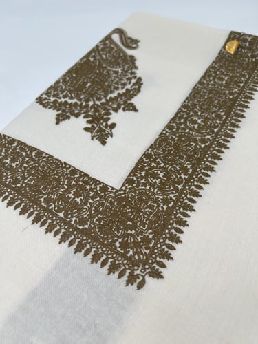 شال فل ترمه صوف كشميري