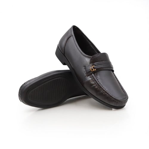 حذاء رسمي بني