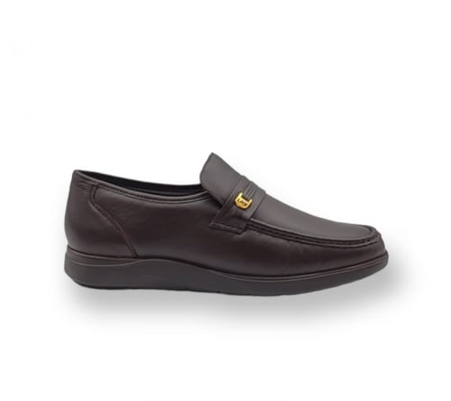 حذاء رسمي بني ارضيه مجوفه1