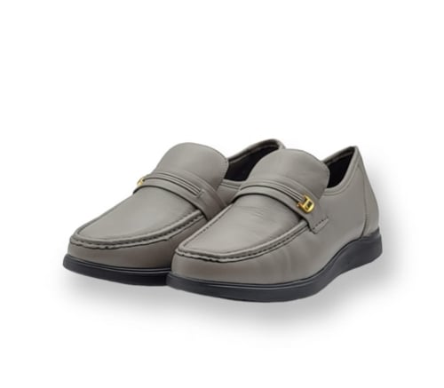 حذاء رسمي رصاصي ارضيه مجوفه1