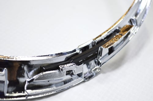 حلقة شمعة أمامي يسار كبير كروم فلاينج سبير 2013-20...