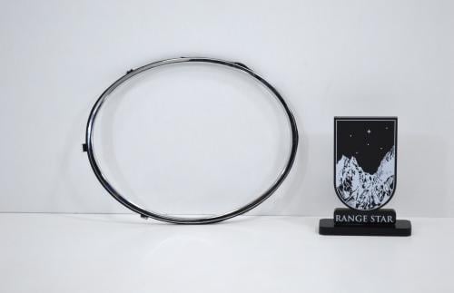 حلقة شمعة أمامي يمين كبير كروم بنتيجا 2016-2020