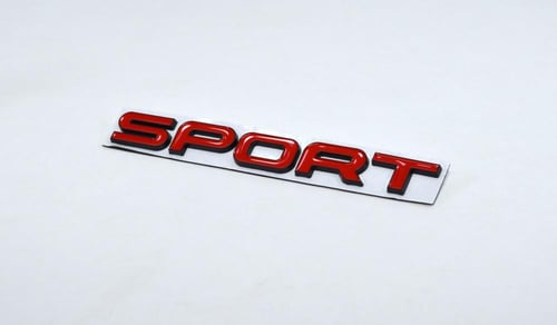 شعار SPORT احمر+اسود
