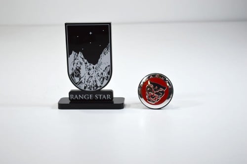 غطاء جنط جاكوار لون أحمر