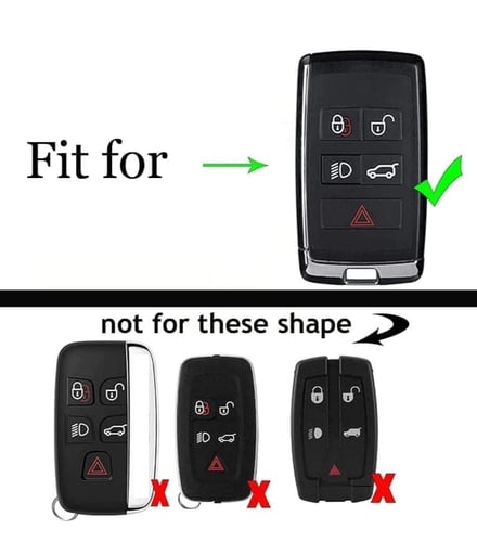 كفر حماية مفتاح لاندروفر رمادي