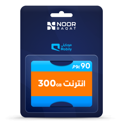انترنت 300 جيجا - لـ 90 يوم