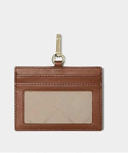 حامل بطاقات مايكل كورس ابيض