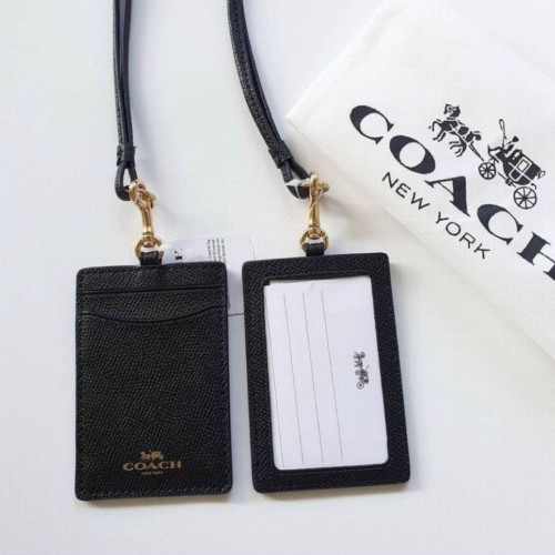 حامل بطاقات كوتش اسود