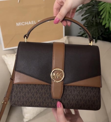 شنطه مايكل كورس بني