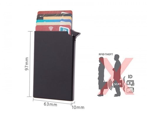 ( 6 قطع ) محافظ بطاقات مزودة بتقنية RFID ضد السرقة...