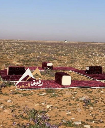 طقم مدات تركية ب لباد مطرز نقشه 1