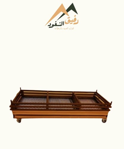 دولاب كبير كوري ثلاث رفوف بني