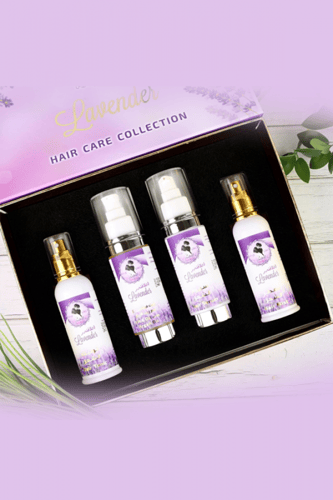 بوكس الملحقات ( تونيك شعر+ سيروم+ فيتامينe مع الار...