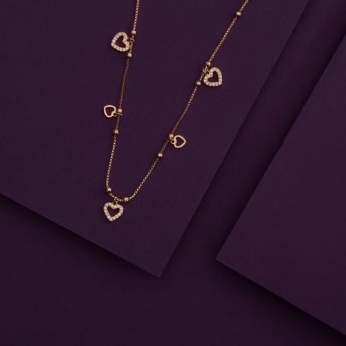 HALA Necklace / Gold Color - Stainless Steel