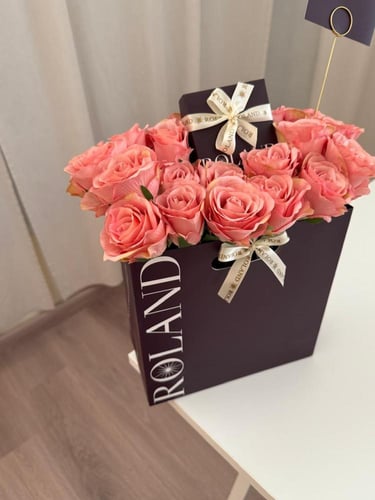 كيس ورد هدية