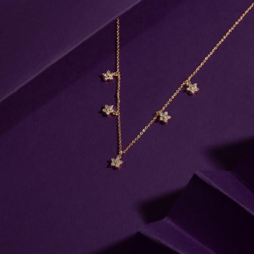RolaND Necklace / Gold Color - Stainless Steel