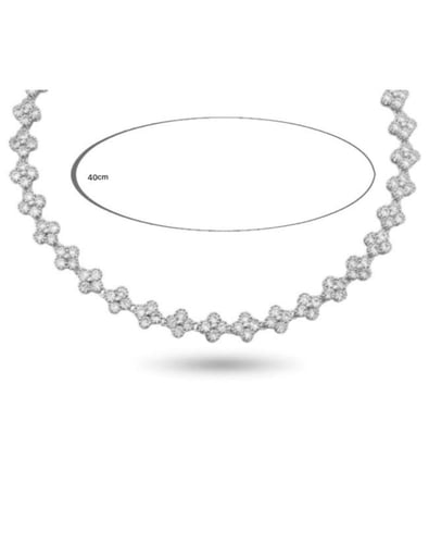 Roland Flora Choker – Silver Edition