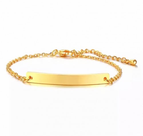 اسوارة بلون ذهبي - غير قابلة للصدأ