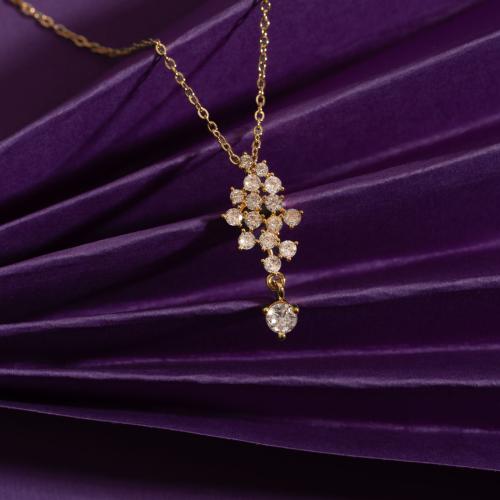 Rola Necklace / Gold Color - Stainless Steel