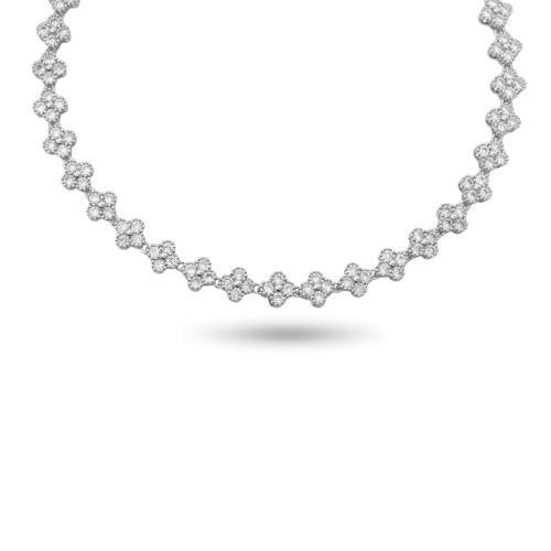 Roland Flora Choker – Silver Edition