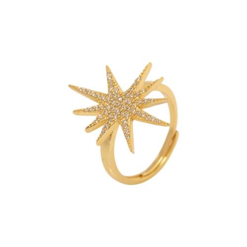 Roland Star Ring | 925 Sterling Silver – Gold Colo...