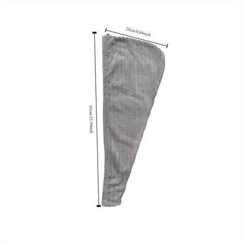 منشفة تجفيف الشعر قوية الإمتصاص سكري - كثافة (متوس...