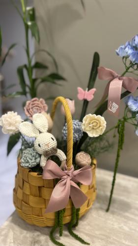 هدية مواليد سلة