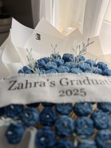 بوكيه كبير شموع نفس النوع