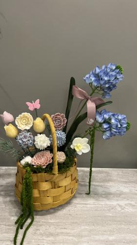 سلة الزهور البرية