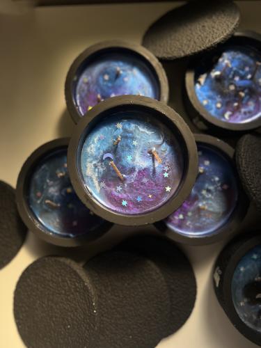 شمعة فلك بعطر اللافندر