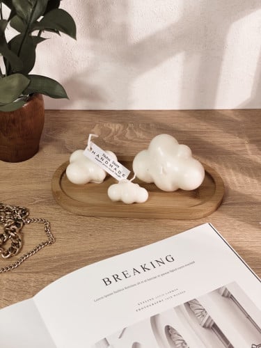 مجموعة كلاودي من شموع الصويا الطبيعية برائحة التوت