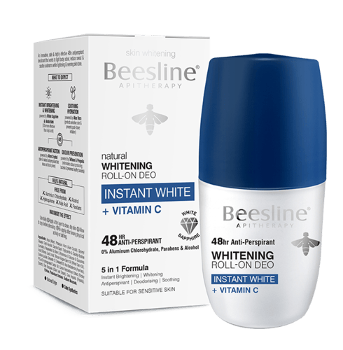 Beesline Whitening Roll-On Deo Instant White + Vit...