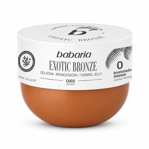 Babaria Tanning Gel with Coconut Oil & Aloe Vera –...