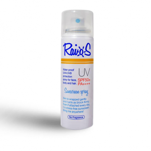 رايوس - بخاخ واقي شمسي بقوة حماية 50+ بنكهه (غير م...