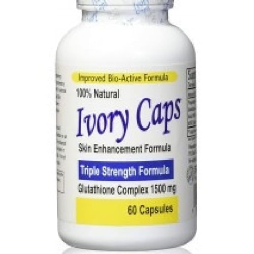 كبسولات إيفوري كابس للتبييض (Ivory Caps Glutathion...