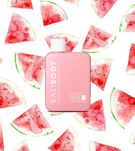 بالي بودي زيت التسمير بالبطيخ بعامل حماية من الشمس...