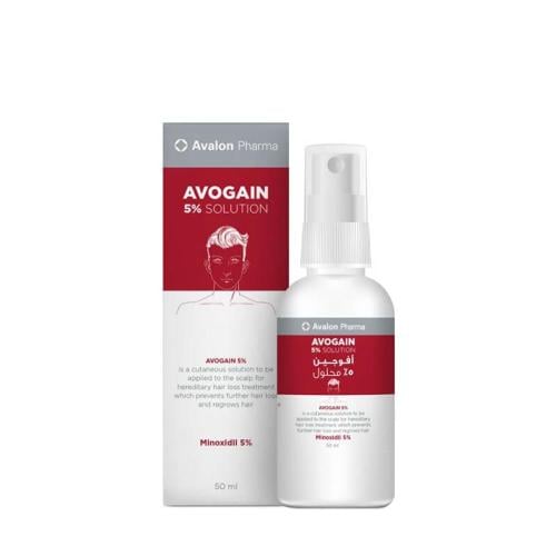أفوجين محلول 5% لنمو الشعر ومنع التساقط 50 مل – Av...