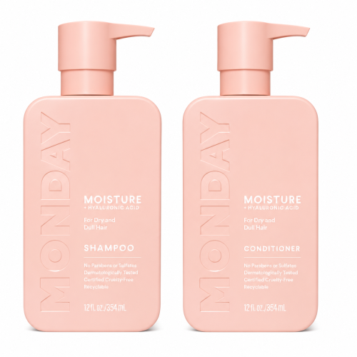 مجموعة Monday Haircare Moisture للترطيب شامبو وبلس...