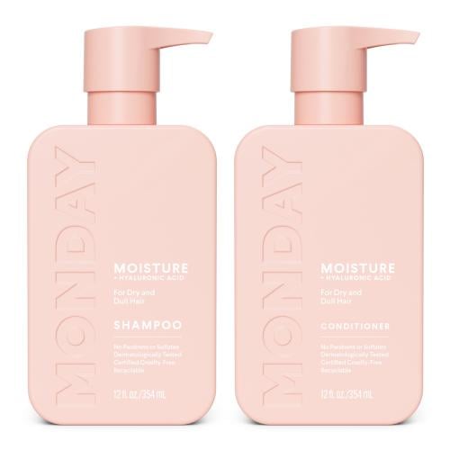 مجموعة Monday Haircare Moisture للترطيب شامبو وبلس...